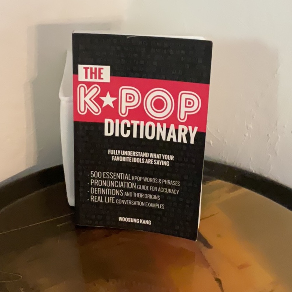 Sale! K-Pop Dictionary by Woosung Kang - 500 Essential Words & Phrases,Paperback
